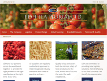 Tablet Screenshot of ldhltd.com